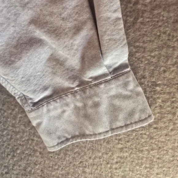 Ralph Lauren Blake Mens Large Blue Oxford Button Down Shirt Cotton Long Sleeve - Picture 10 of 16